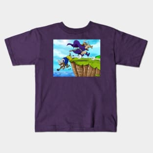 Minnesota Vikings Fans - Kings of the North vs Plundering Sheep Kids T-Shirt